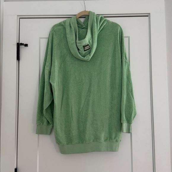 Daily Drills Mint Green Women's Hoodie Sweatshirt - Picture 5 of 6